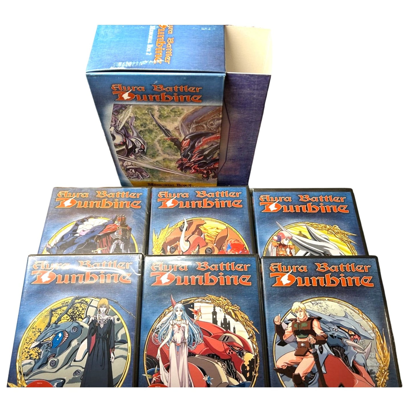 Aura Battler Dunbine 12-DVD Complete Memorial Box 1 + 2 Anime Vol 1-12 E1-49