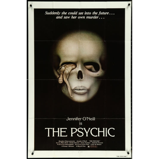 The Psychic (1977) Original Movie Poster Folded 27x41