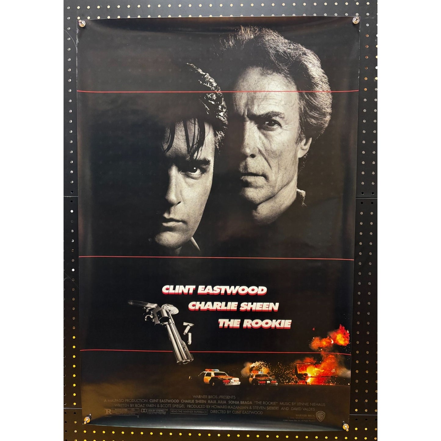 The Rookie (1990) Original Movie Poster Rolled 27x40