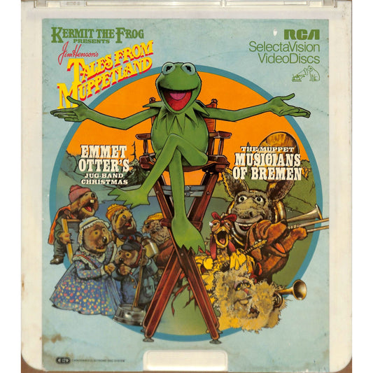 Kermit the Frog Tales from Muppetland (1981) Vintage CED Videodisc TESTEDWORKING