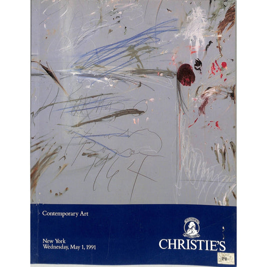 Christie's Contemporary Art Auction Catalog May 1, 1991