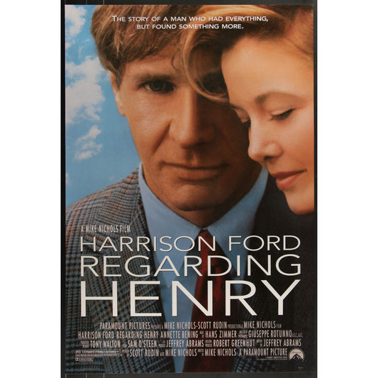 Regarding Henry (1991) Original Movie Poster Rolled 27x40
