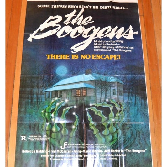 The Boogens (1981) Original Movie Poster 27x41 Folded Rebecca Balding