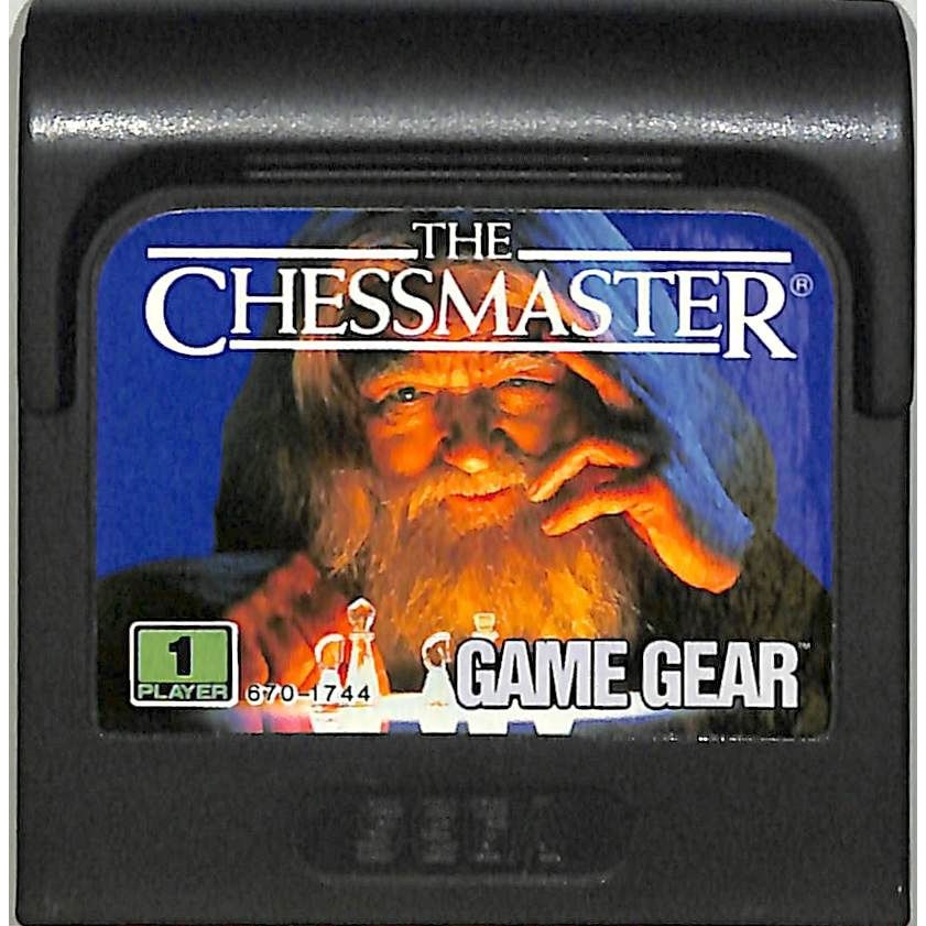The Chessmaster (1991) Sega Game Gear Cartridge *Tested Working*
