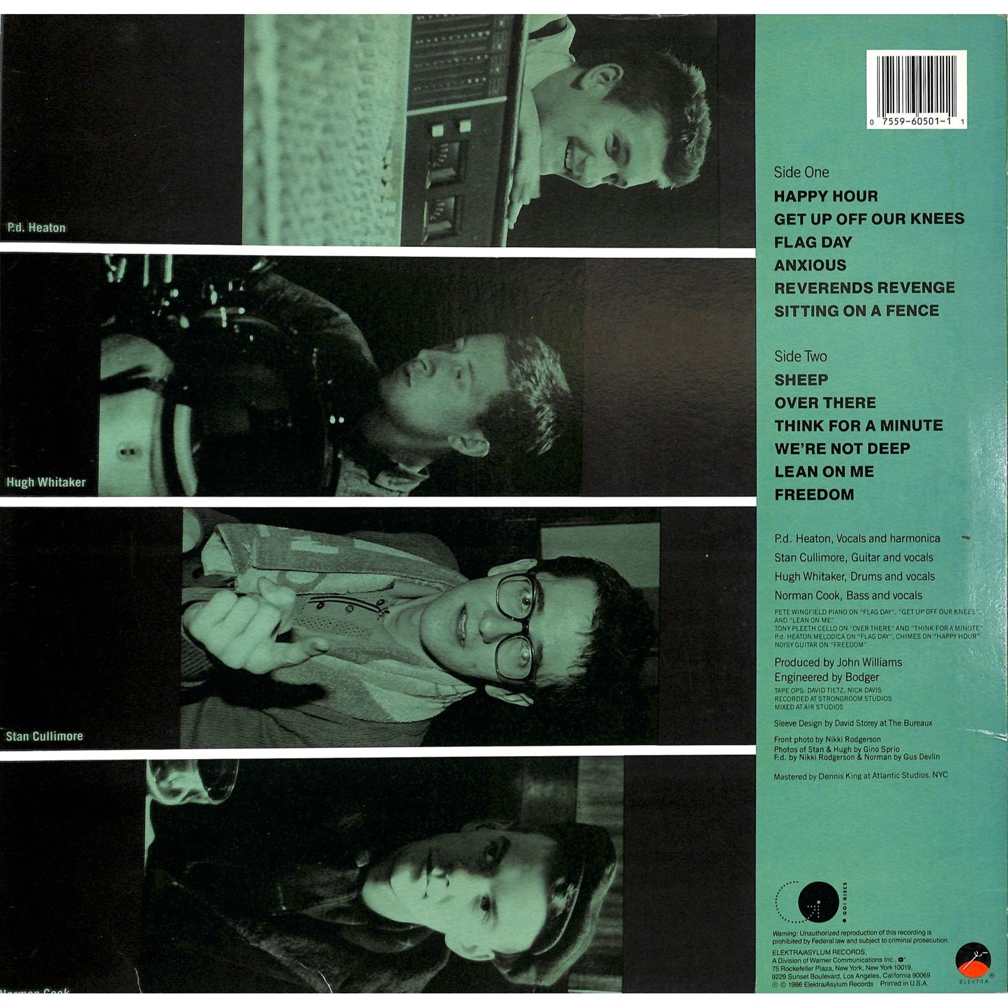 The Housemartins - London 0 Hull 4 Vinyl Record 9 60501-1