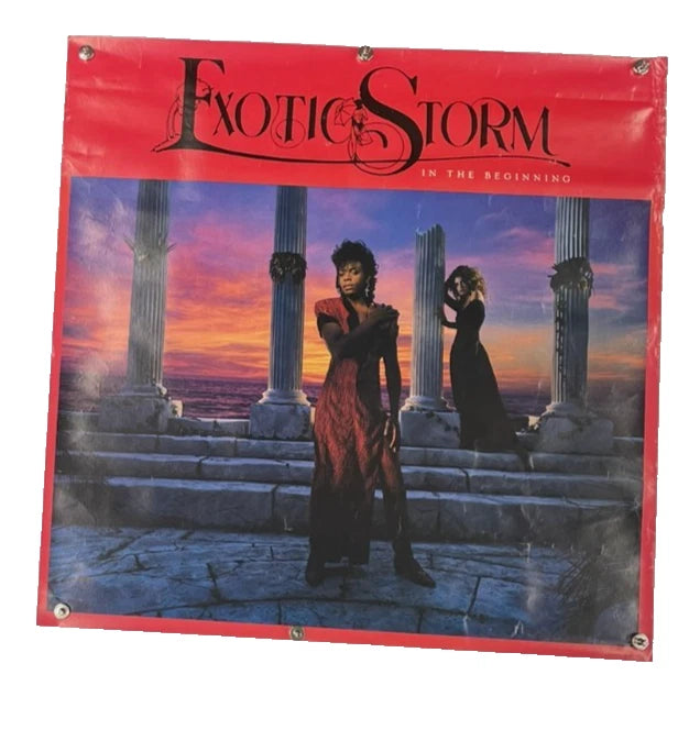 Exotic Storm in the Beginning Promotional Poster (1988) 23x33