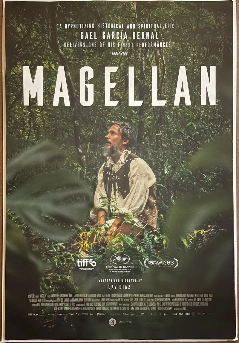 Magellan 2025 US One Sheet 27x40 DS Poster Gael Garcia Bernal Lav Diaz