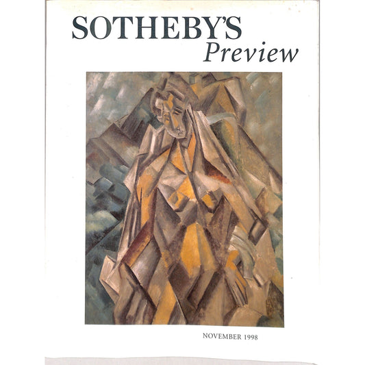 Sotheby's Preview Art Auction Catalog November 1998