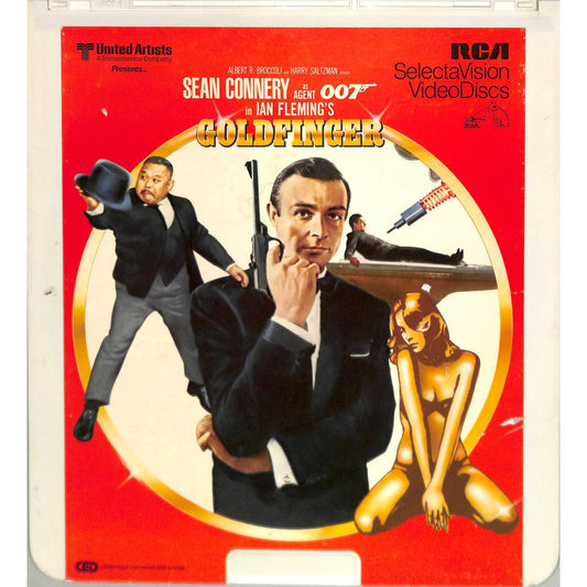 Goldfinger (1964) Vintage CED Videodisc