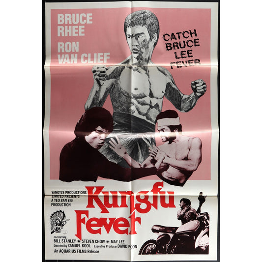 Kung Fu Fever (1979) Original Movie Poster Folded 27x41 EM8-430