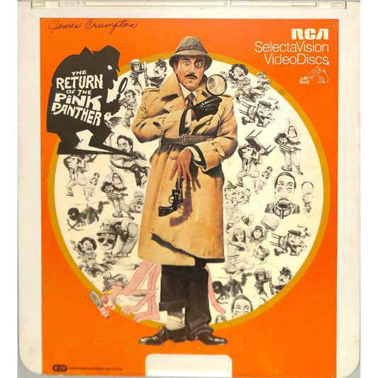 Return of the Pink Panther (1975) Vintage CED Videodisc