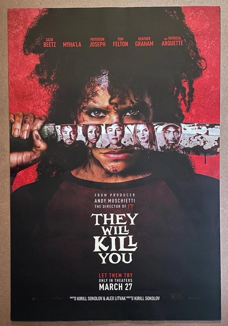 They Will Kill You 2026 US One Sheet 27x40 DS Poster Horror