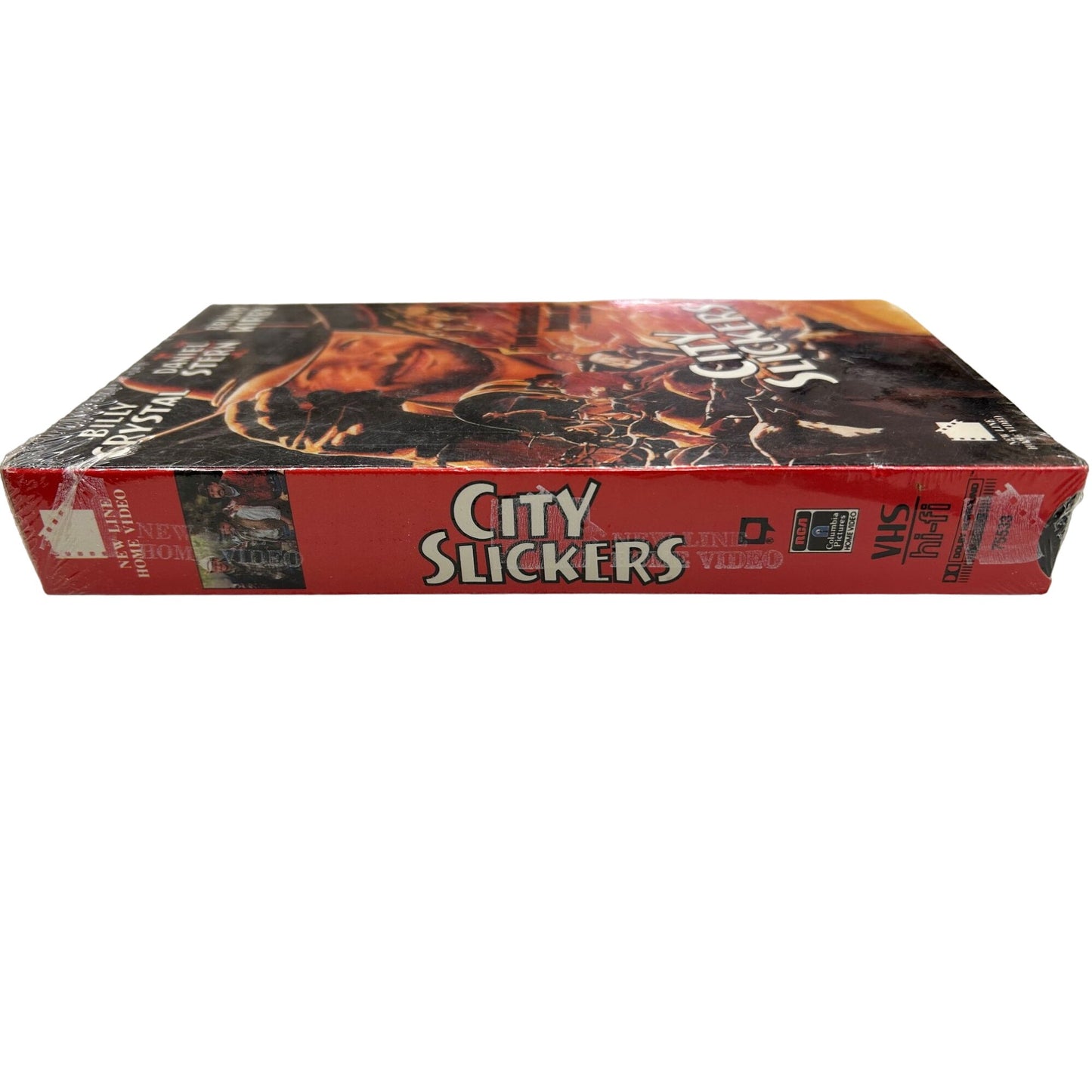 City Slickers (1991 New Line Home Video, VHS) SEALED w/ watermarks Billy Crystal