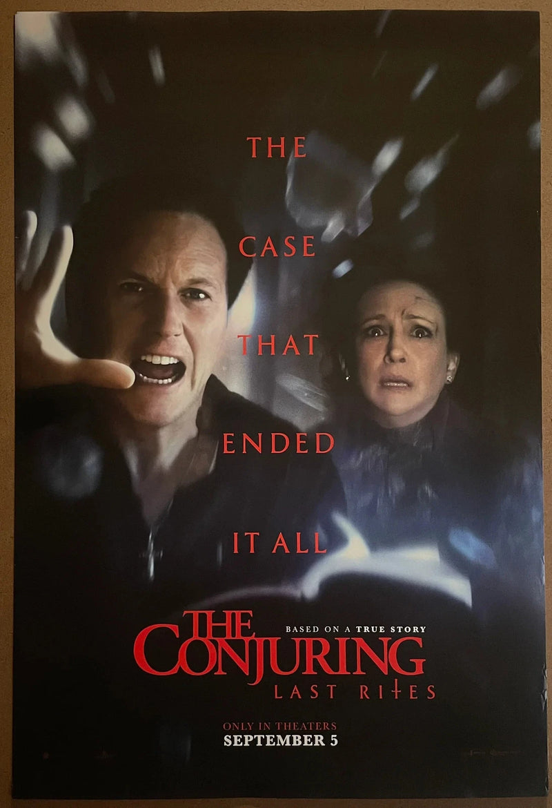 The Conjuring Last Rites 2025 Horror 27x40 Double-Sided Movie Poster