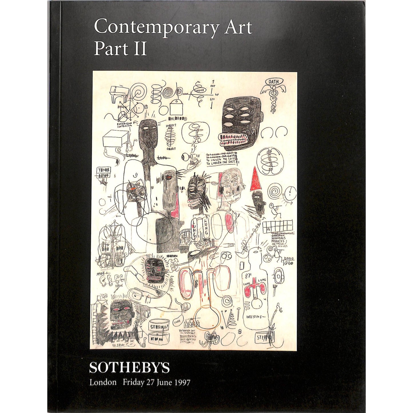 Sotheby's Contemporary Art Part 2 Auction Catalog June 27, 1997