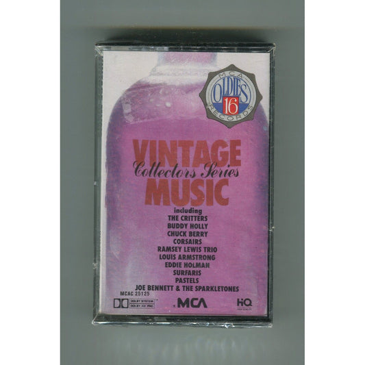 Vintage Music Collector's Series Vol. 16 Cassette Tape NEW SEALED UNUSED