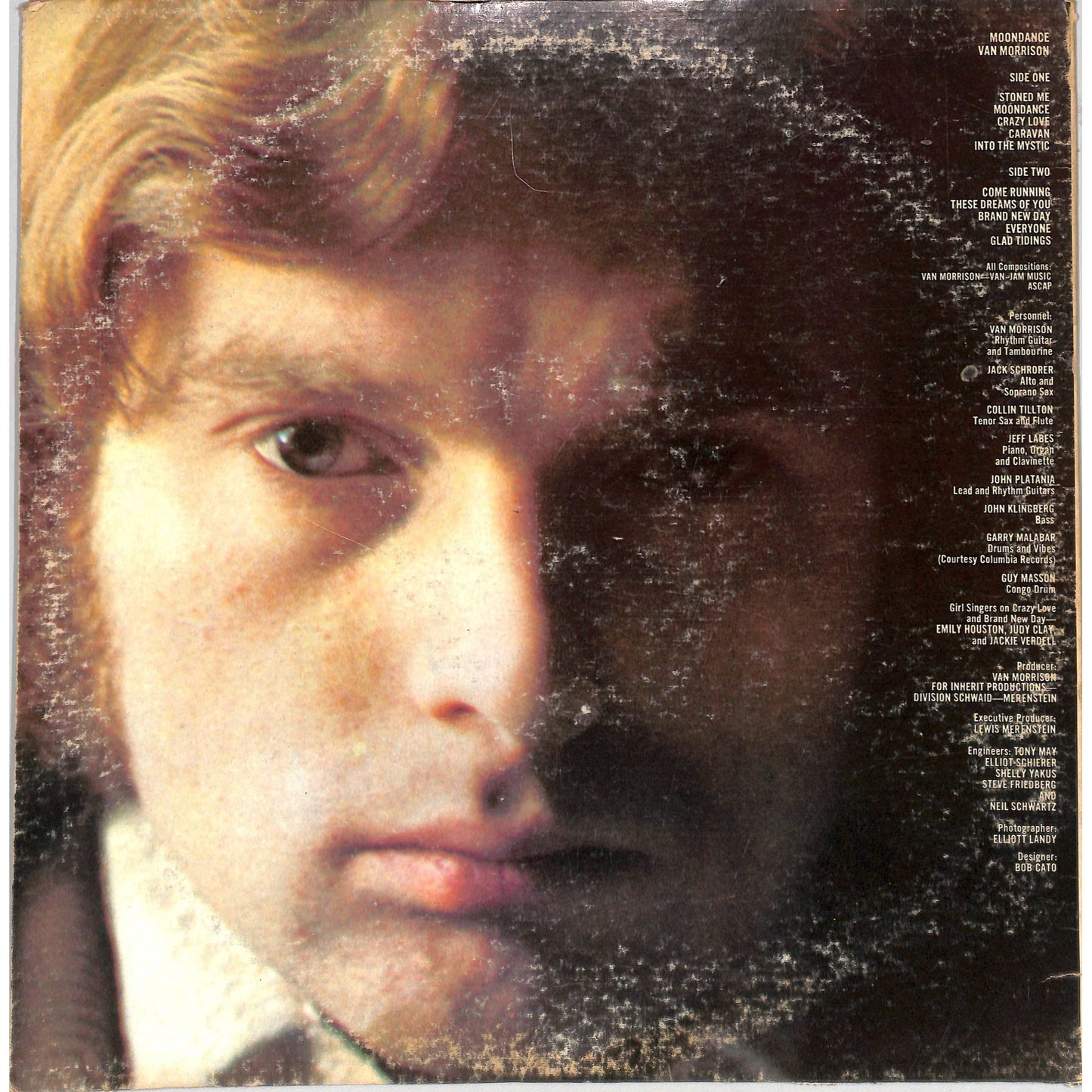 Van Morrison - Moondance (1970) Vinyl Record WB-1835