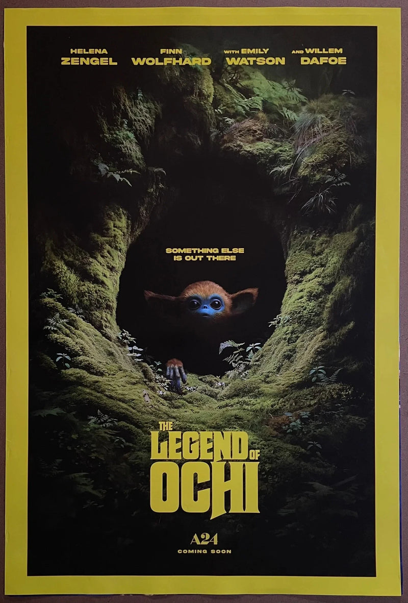The Legend of Ochi 2025 USA 27x40 DS Rolled A24 Fantasy Movie Poster