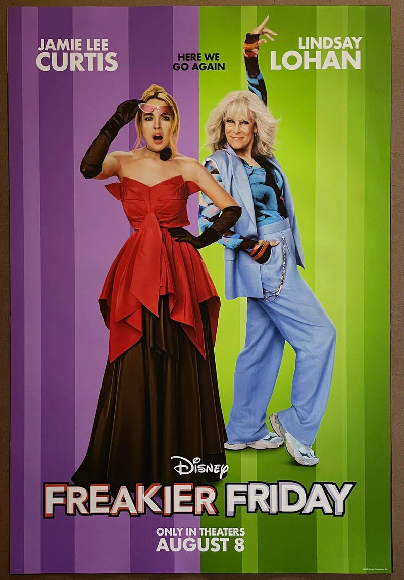 Freakier Friday 2025 USA 27x40 DS Rolled Disney Movie Poster Lohan