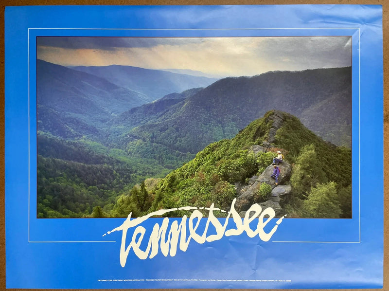 Tennessee Great Smoky Mountains National Park Travel Poster
