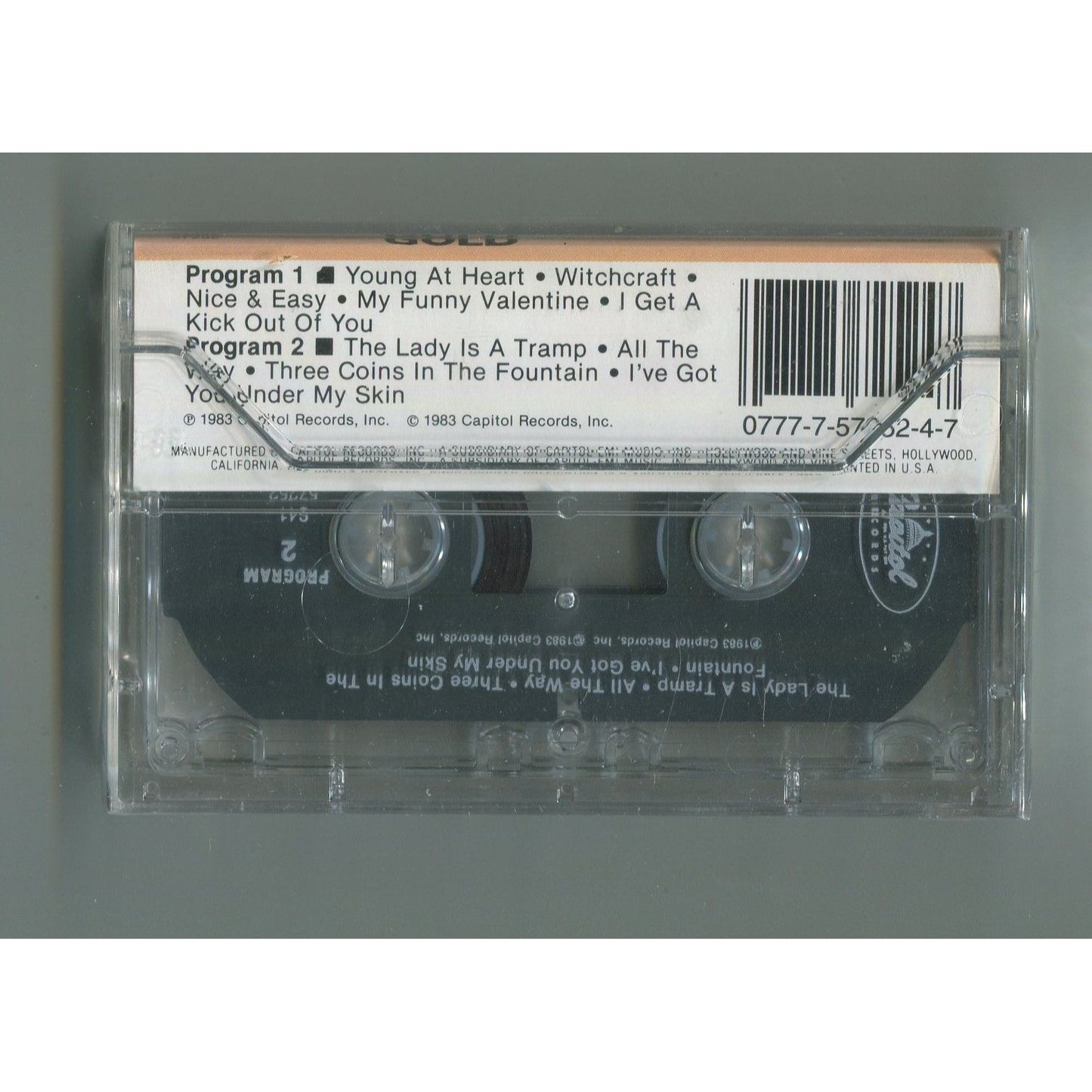 Frank Sinatra's Gold Cassette Tape NEW SEALED UNUSED