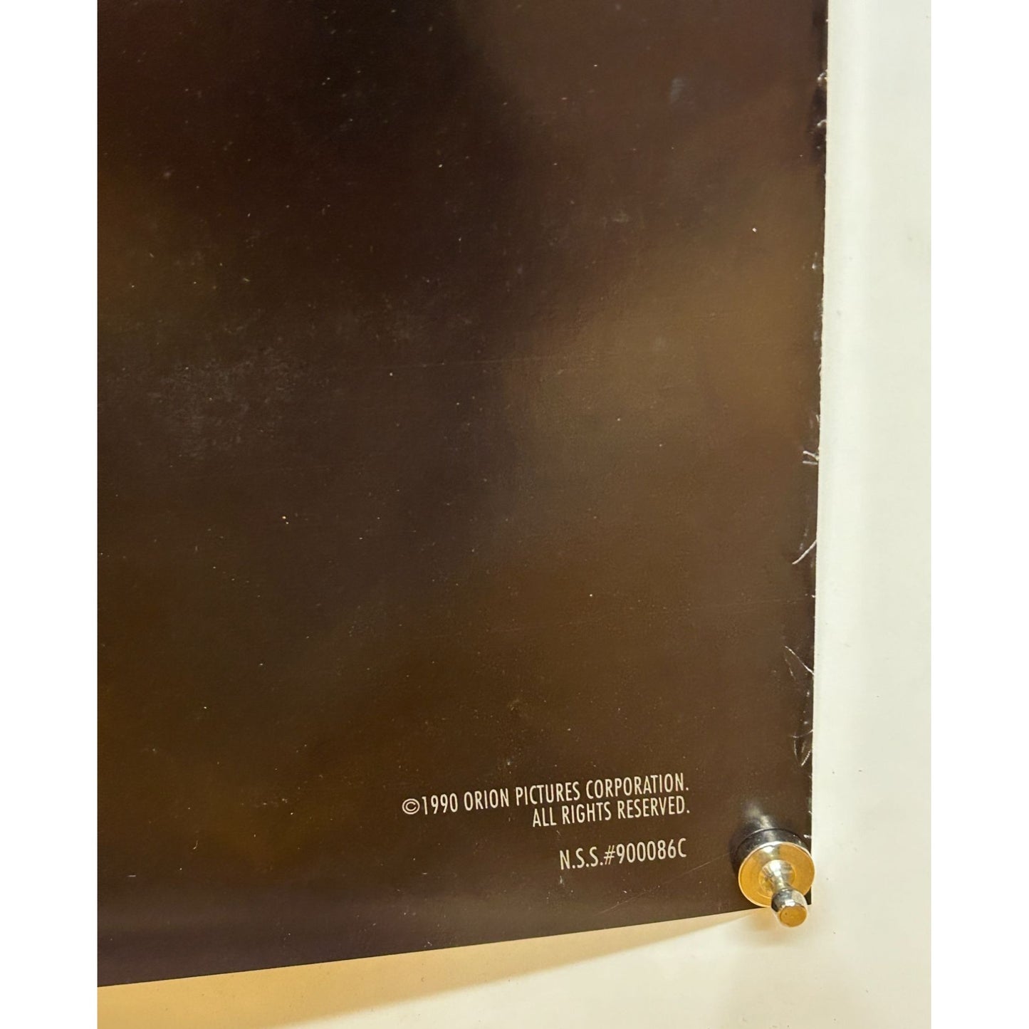 The Silence of the Lambs - Original Rolled Movie Poster 1990 27x40 #007545