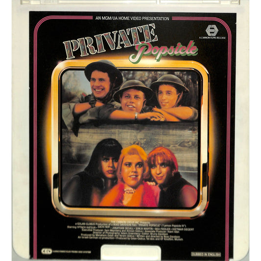 Private Popsicle (1982) Vintage CED Videodisc