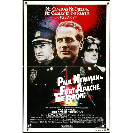 Fort Apache the Bronx (1981) Original Folded Movie Poster 27x41 Newman EM4-108
