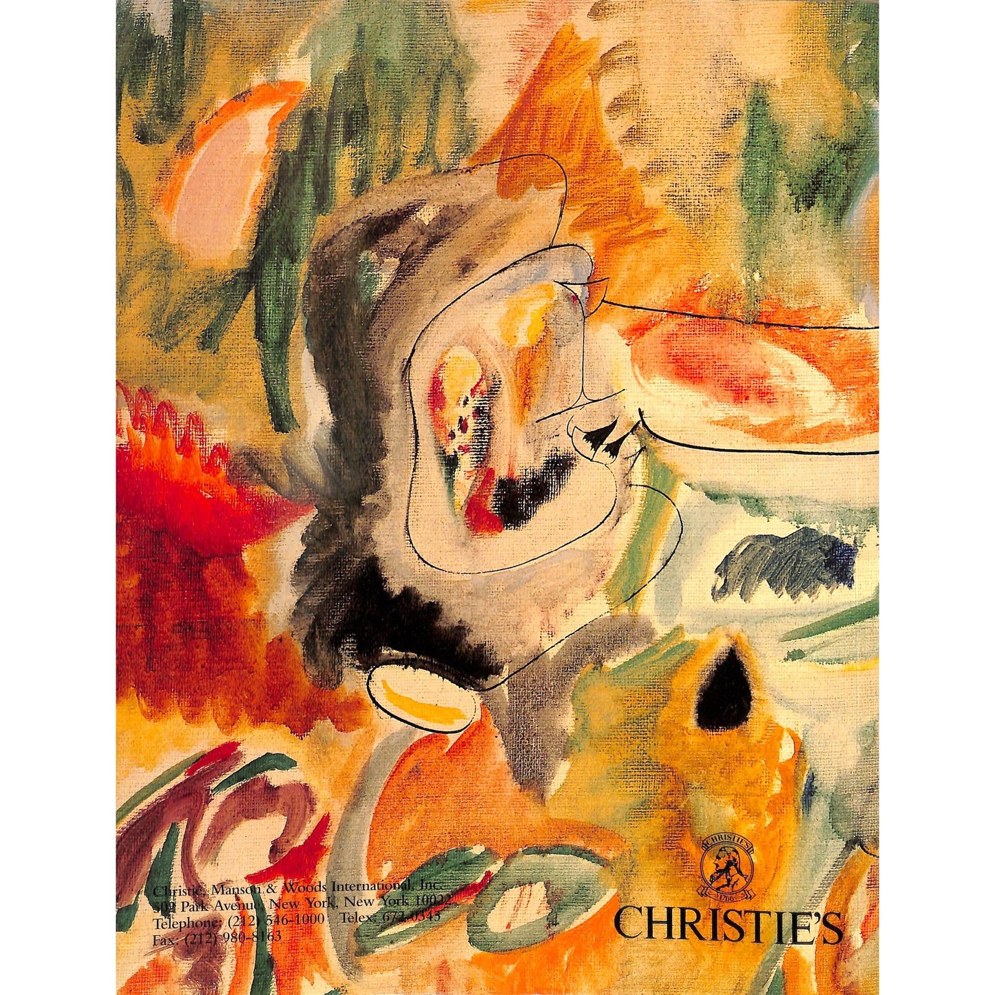 Christie's Contemporary Art Auction Catalog November 9, 1993