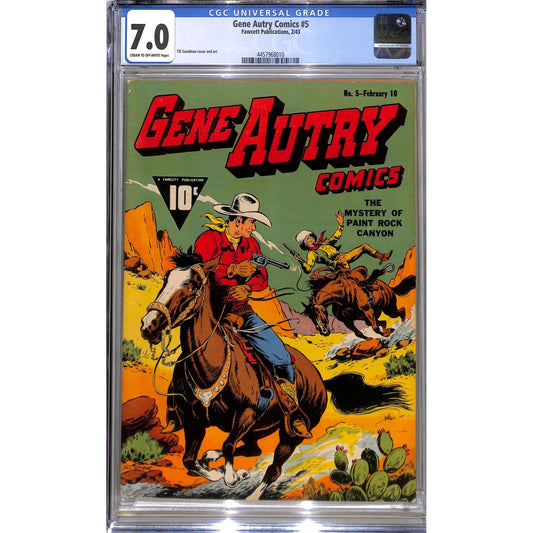 Gene Autry Comics #5 CGC 7.0