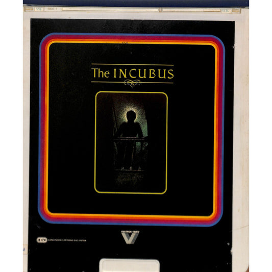 The Incubus (1982) Vintage CED RCA SelectaVision Videodisc TESTED WORKING