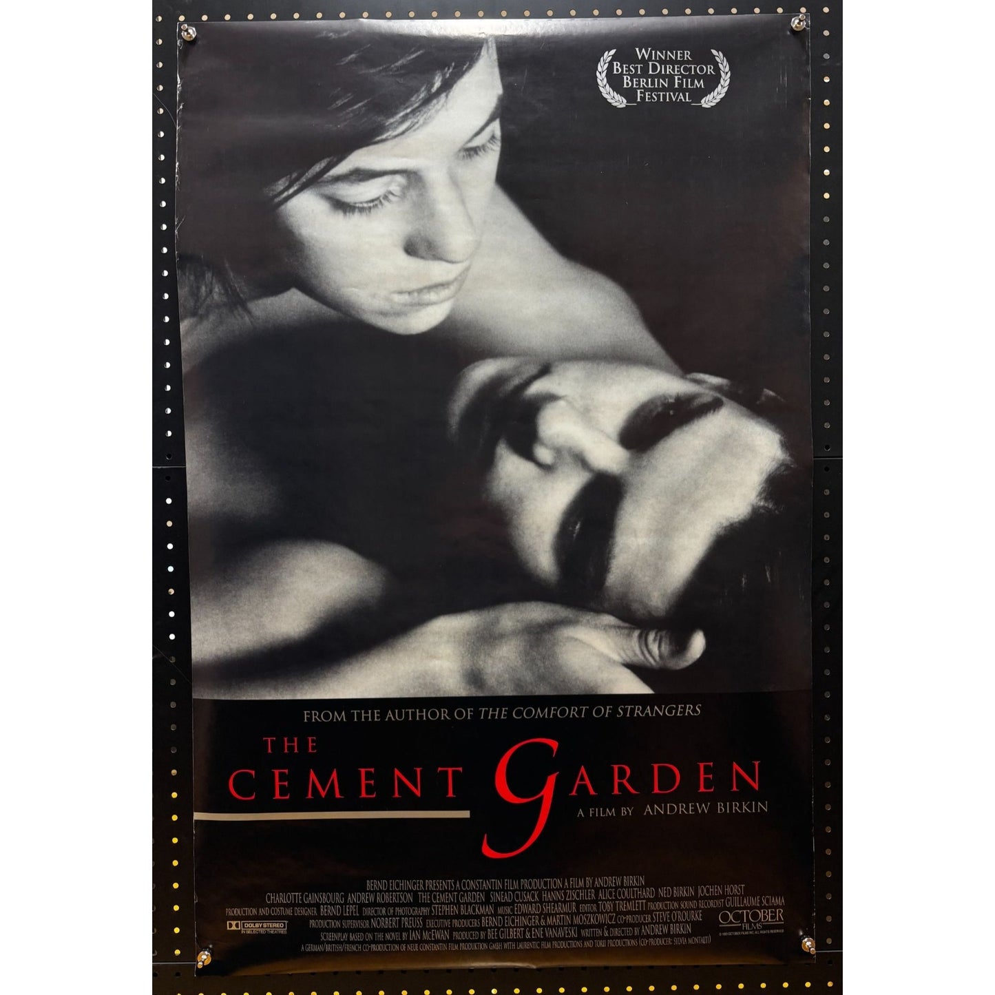 Cement Garden (1993) Original Movie Poster Double-sided Rolled 27x40