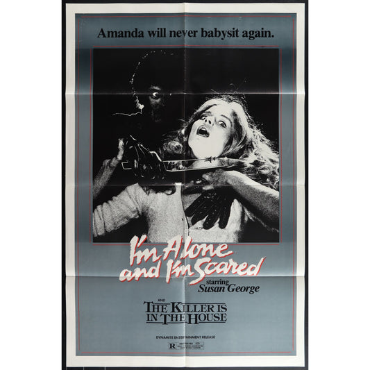 I'm Alone and I'm Scared (1970) Original Movie Poster Folded 27x41