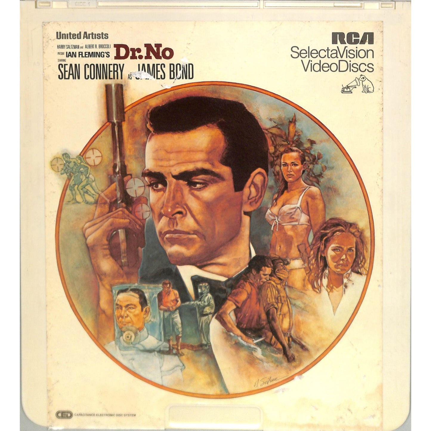 Dr. No (1962) Vintage CED Videodisc