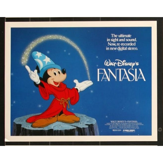 Walt Disney's Fantasia (1980 re-release) Original Lobby Card Poster 11x14