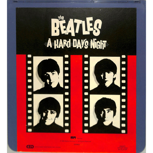 A Hard Day's Night (1964) Vintage CED Videodisc