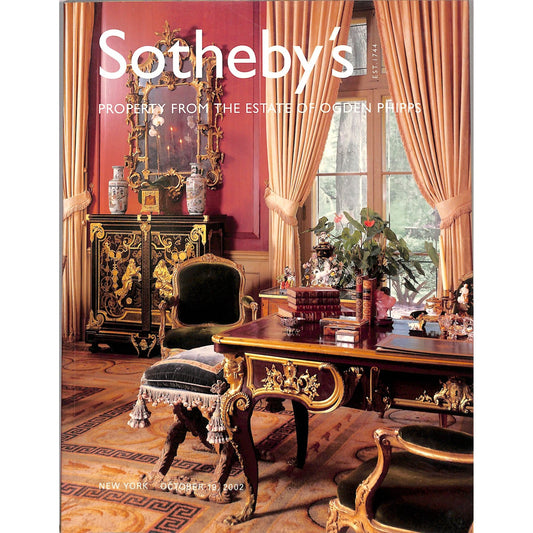 Sotheby's Estate of Ogden Phipps Art Auction Catalog October 19, 2002