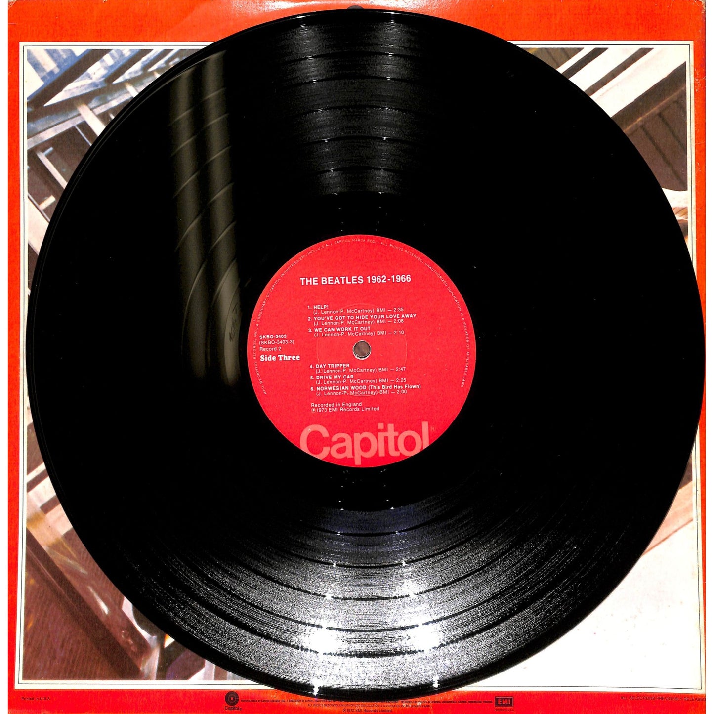 The Beatles - 1962-1966 2LP Vinyl Record SKBO 3403