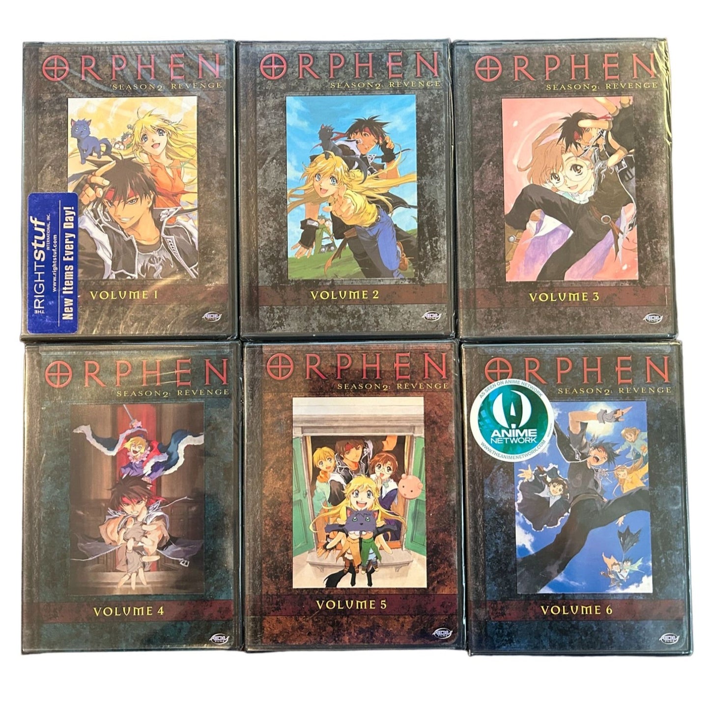 Orphen Season 2: Revenge Complete DVD Set BRAND NEW SEALED Japanese Anime