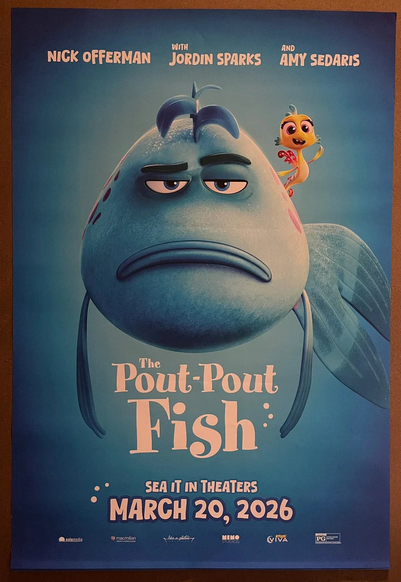 The Pout-Pout Fish 2026 US One Sheet 27x39 DS Poster Animated Family