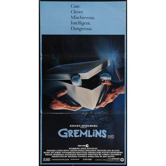 Gremlins (1984) Original Aust Daybill Movie Poster 13 1/4x 25 1/4