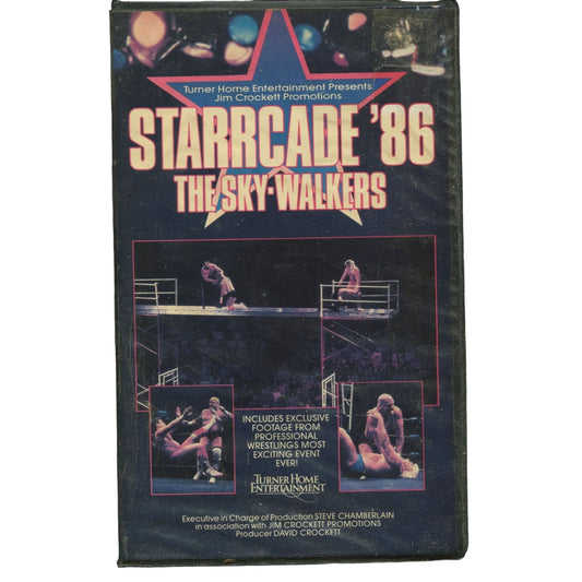 Starrcade '86: The Sky-Walkers (1986) Wrestling VHS Tape