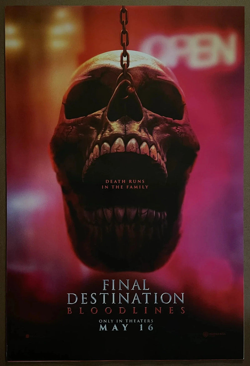 Final Destination Bloodlines 2025 USA One-Sheet DS Horror Poster 27x40