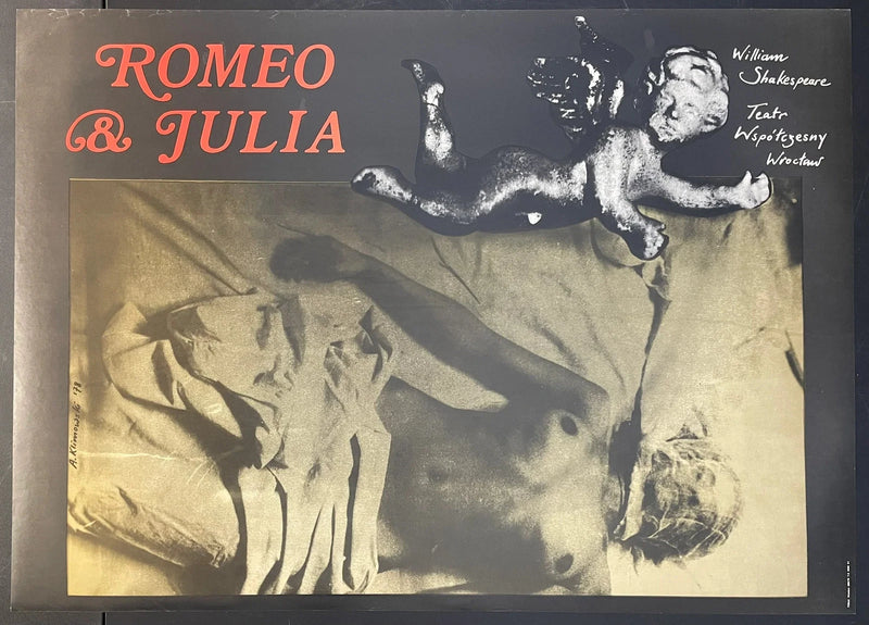 Romeo i Julia (1978) Original Polish Theater Poster 27x37