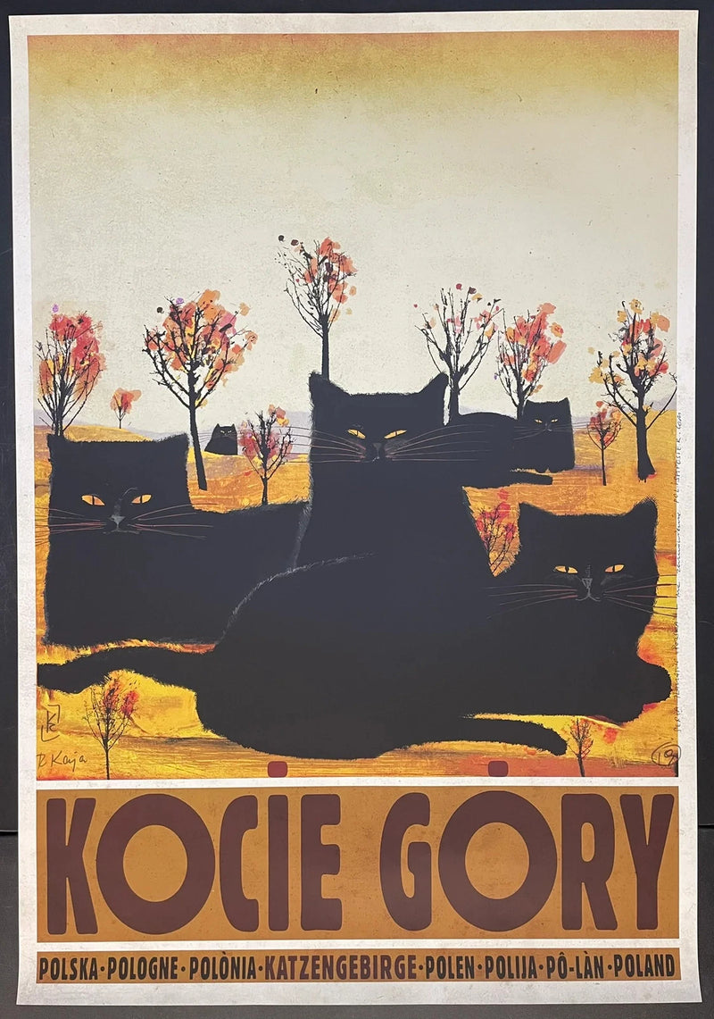 Kocie Gory (2012) Original Polish Travel Poster 27x38