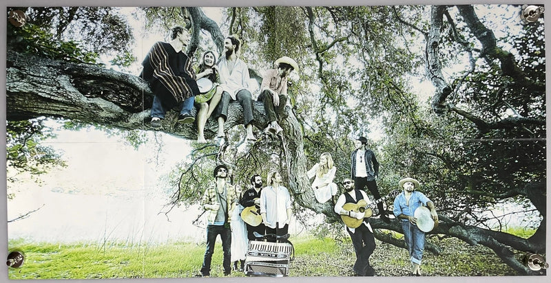 Edward Sharpe & The Magnetic Zeros 2009 2-Sided Promo Poster 9.5x18.75