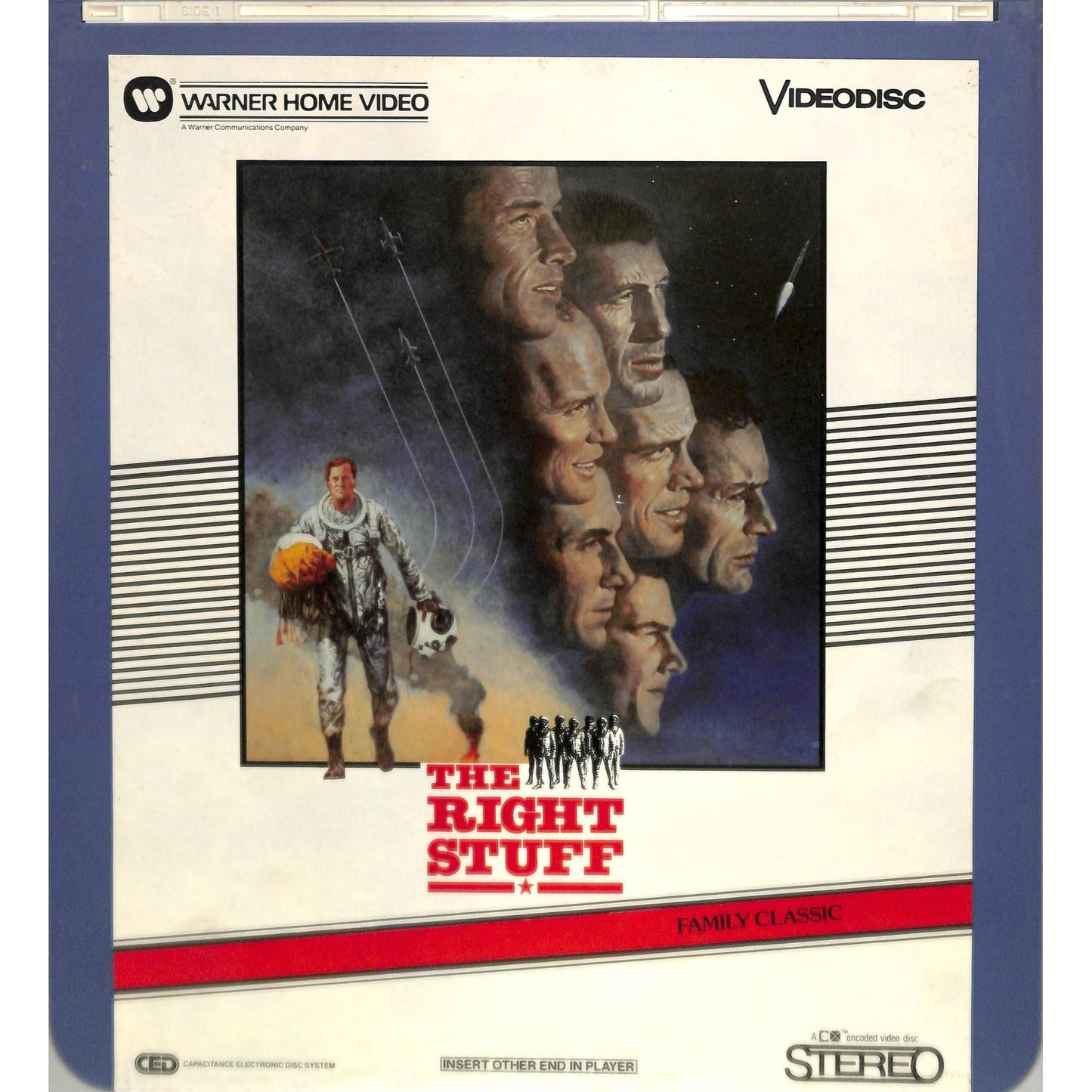 The Right Stuff (1983) Vintage Double CED Videodisc