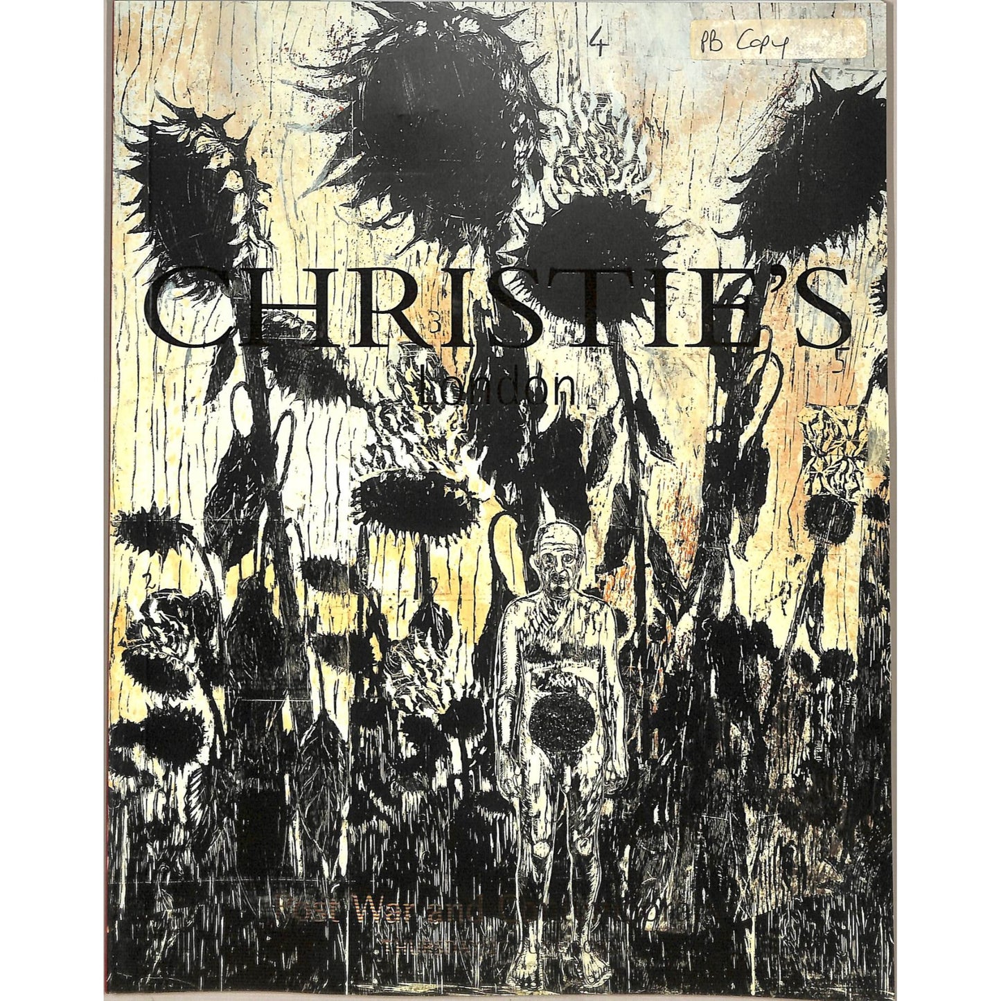 Christie's London Post War and Contemporary Auction Catalog June 27, 2002