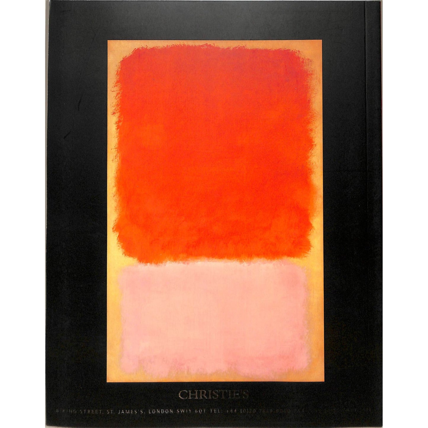 Christie's London Post War and Contemporary Auction Catalog June 27, 2002