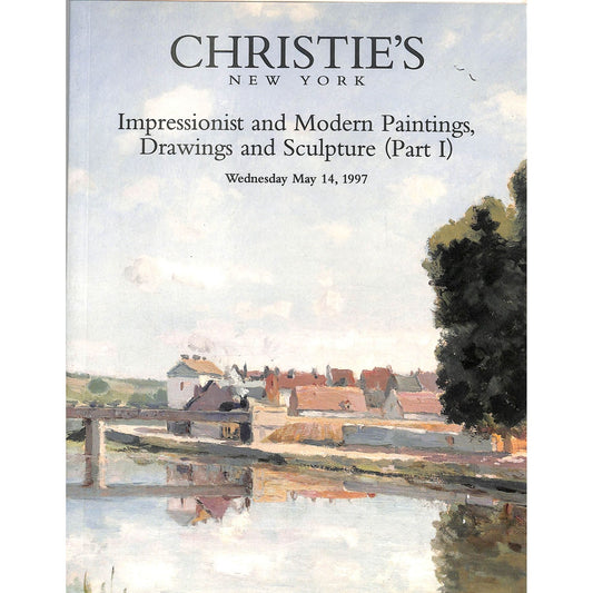 Christie's Impressionist and Modern Art Part 1 Auction Catalog May 14, 1997